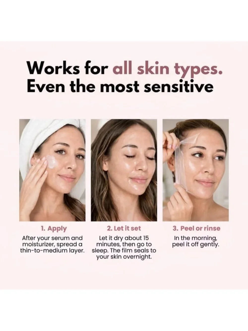Overnight Collagen Wrapping Mask - Plump & Firm Skin | Peel-Off Korean Beauty